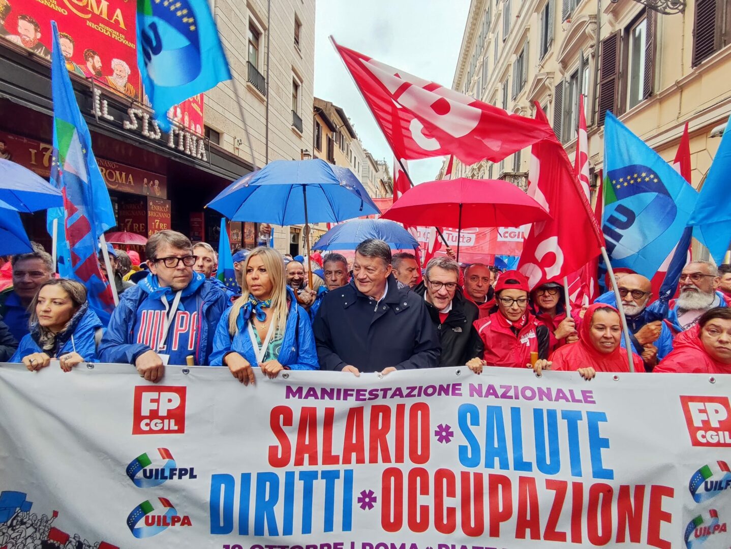 “Salario, salute, diritti, occupazione”: Uil-Fpl, Fp-Cgil e Uil-Pa scendono in piazza con una manifestazione nazionale