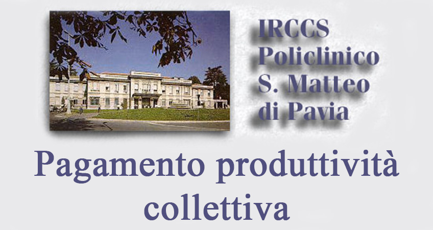 San Matteo: pagamento saldo produttività 2014 e primo acconto 2015