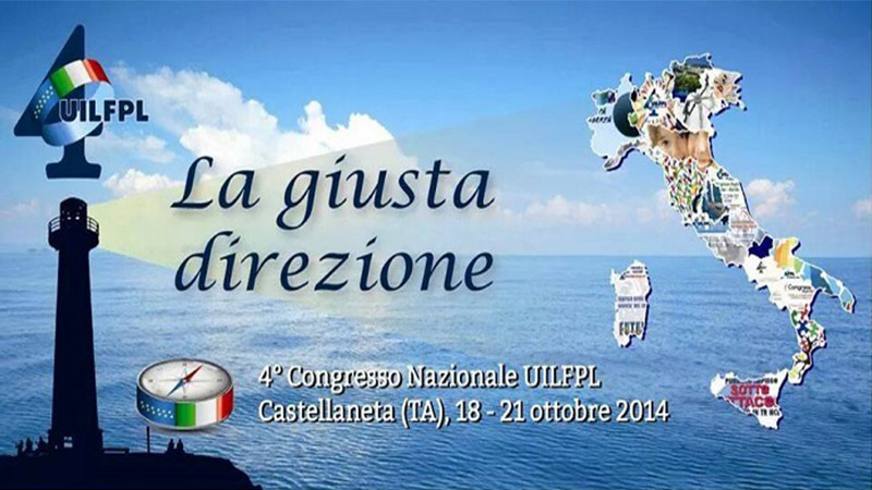 IV Congresso Nazionale UIL FPL: Giovanni Torluccio riconfermato Segretario Generale
